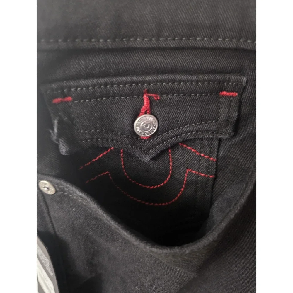 True Religion SN flap Slim Color RINSE black Stile 700817 Size 36x32